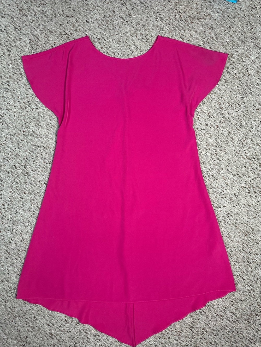 Adrianna Papell Cocktail Dress Fuchsia Size 6 - Picture 7 of 7